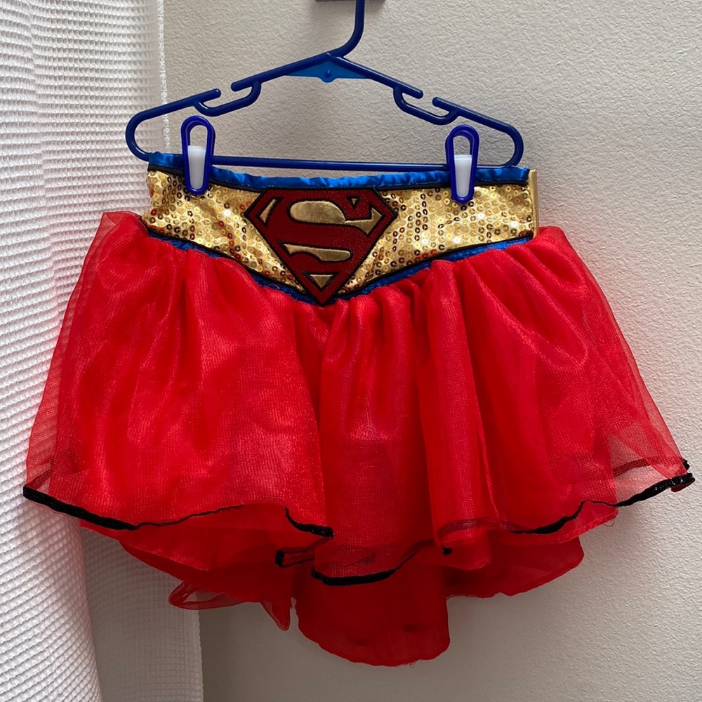 DC Comics Originals Supergirl Children’s Skirt Halloween Costume. One size.